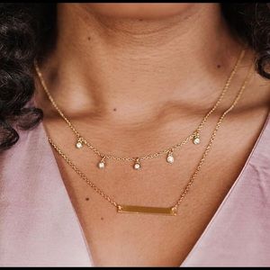 Fosterie double chain necklace